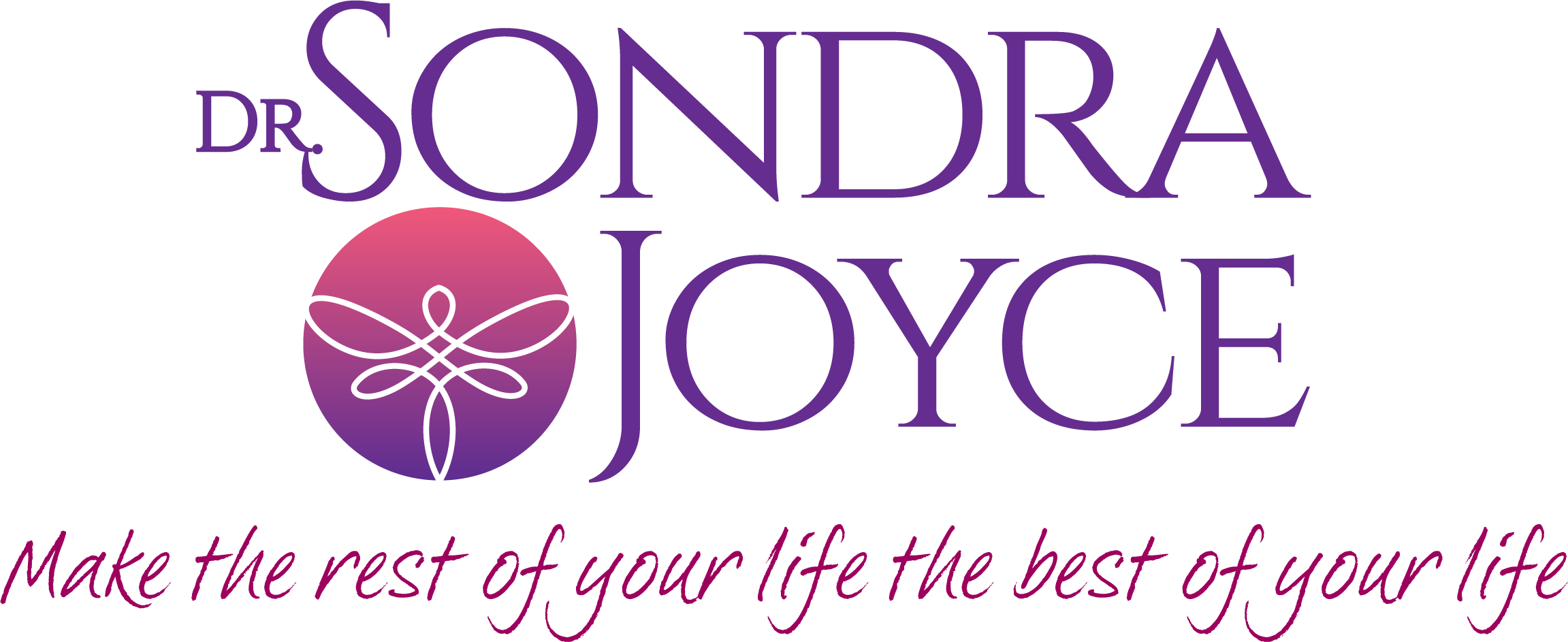 A digital banner of the Sondra Joyce logo