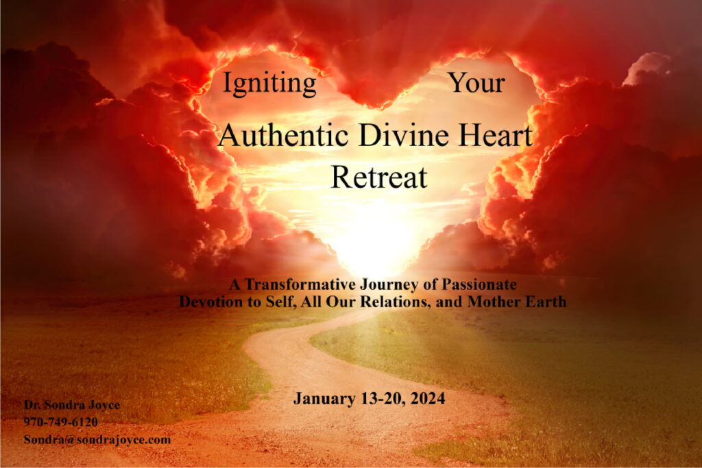 Igniting Your Authentic Divine Heart Retreat poster